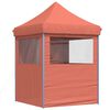 vidaXL Tenda de Festa Terracota 200 x 200 x 306 cm Tecido Oxford