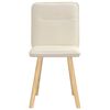 vidaXL Cadeiras de jantar 2 pcs linho