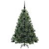 vidaXL &Aacute;rvore de Natal Artificial com 150 LEDs Verde 120 cm PE e PVC
