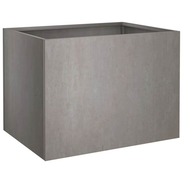 vidaXL Vaso/floreira 62x47x46 cm a&ccedil;o corten