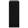 vidaXL Aparador 60x30x75 cm derivados de madeira preto