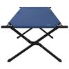 vidaXL Cama de Camping Dobr&aacute;vel Azul 210 x 80 x 46 cm Tecido Oxford