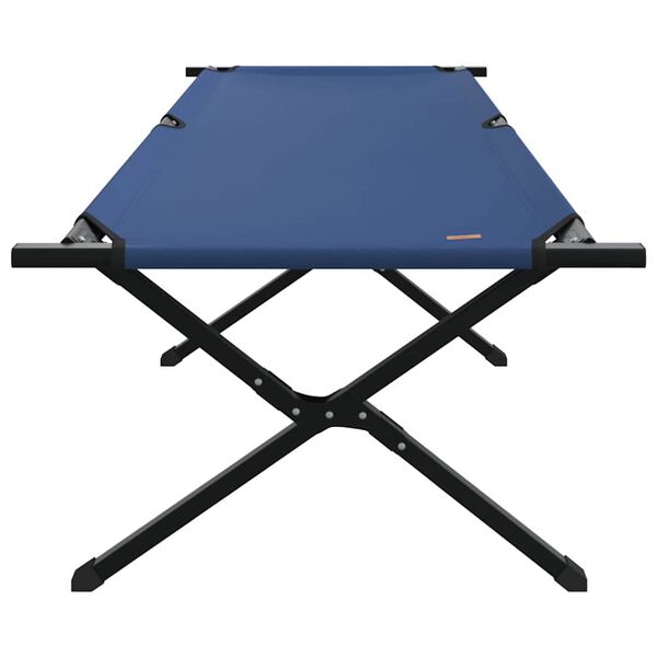 vidaXL Cama de Camping Dobr&aacute;vel Azul 210 x 80 x 46 cm Tecido Oxford