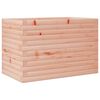vidaXL Vaso/floreira de jardim 70x40x46 cm madeira de douglas maci&ccedil;a