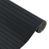 vidaXL Tapete retangular 70x300 cm bambu preto