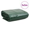 vidaXL Lona 5x5 m 650 g/m&sup2; verde