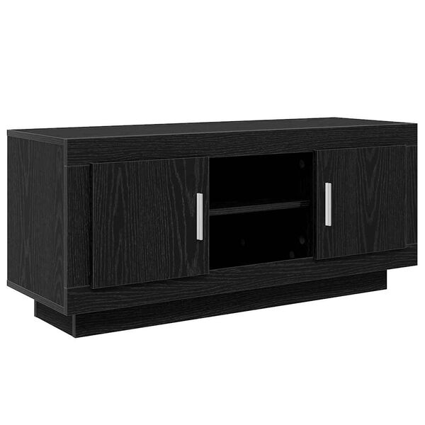 vidaXL Gabinete para TV Carvalho Preto 102 x 35 x 45 cm