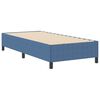 vidaXL Cama Box Azul 100 x 200 cm Veludo