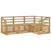 vidaXL Conjuntos de sof&aacute;s 4 pcs Branco 185,5 x 126,5 x 73 cm