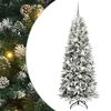 vidaXL &Aacute;rvore de Natal Artificial Branco 180 cm