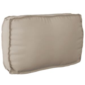 vidaXL Almofada Cinzento-acastanhado 70 x 40 x 12 cm Tecido Oxford