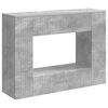vidaXL Aparador Cinzento Concreto 101 x 29 x 74 cm