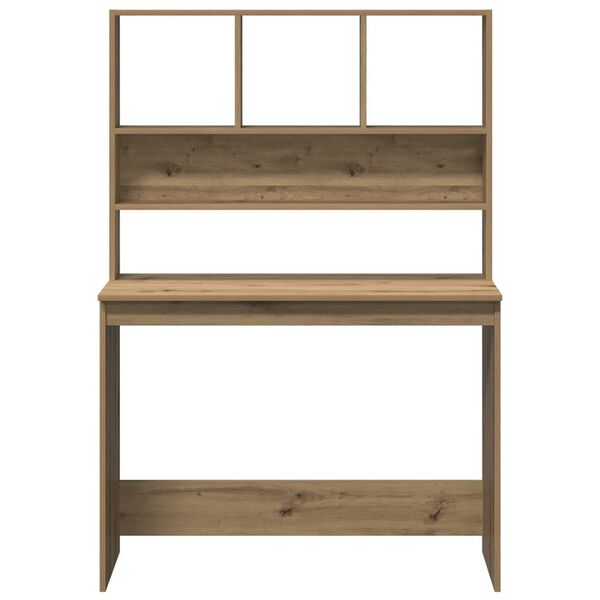 vidaXL Secret&aacute;ria c/ prateleiras derivados madeira carvalho artisiano