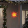 vidaXL Luz de Natal com LED dobr&aacute;vel 43 cm vermelho