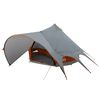 vidaXL Tenda Teepee para 5 Pessoas 5 pessoa Cinza e Laranja