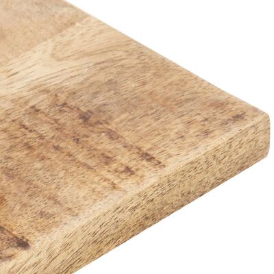 vidaXL Tampo de mesa madeira de mangueira maciça 15-16 mm 100x60 cm