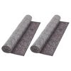 vidaXL Tapete p/ pintor velo antiderrapante 2 pcs 50m 180g/m&sup2; cinzento