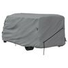 vidaXL Capas autocaravanas 730x235x275 cm tecido n&atilde;o tecido cinzento