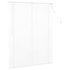 vidaXL Cortina Veneziana Manual Ajust&aacute;vel Branco 150 x 110 cm PVC