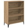 vidaXL Buffet Carvalho Artesanal 69,5 x 32,5 x 90 cm