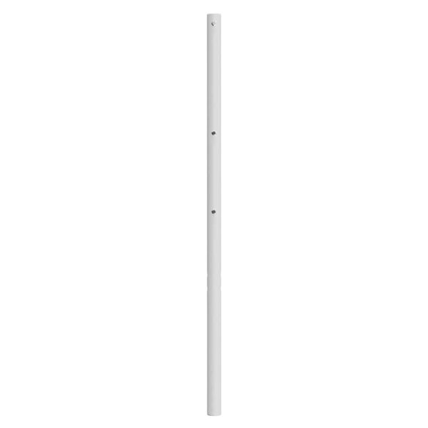 vidaXL Cabeceira de substitui&ccedil;&atilde;o 90 cm metal branco