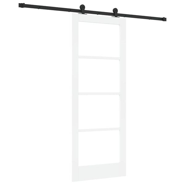 vidaXL Porta Deslizante ORKDAL Branco 78 x 202 cm
