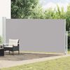 vidaXL Toldo lateral retr&aacute;til para p&aacute;tio 180x500 cm cinzento