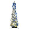 vidaXL &Aacute;rvore de Natal Artificial com 50 LEDs Branco 120 cm PVC