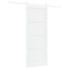 vidaXL Porta Deslizante ORKDAL Branco 83 x 202 cm