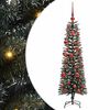 vidaXL &Aacute;rvore de Natal Artificial Verde 150 cm PVC, Pl&aacute;stico e A&ccedil;o