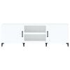 vidaXL M&oacute;vel para TV 150x30x50 cm derivados de madeira branco