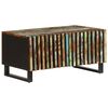 vidaXL Mesa de centro 80x51x40 cm madeira de ac&aacute;cia maci&ccedil;a