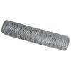 vidaXL Cerca Hexagonal 0,8 x 100 m A&ccedil;o galvanizado Prateado
