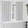 vidaXL Cortinas Blackout com Argolas 2 pcs Cinzento-claro 175 x 140 cm