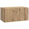 vidaXL Gabinete de TV de Parede 59,5 x 31 x 30 cm Carvalho Arttisan