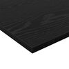 vidaXL Estante de Prateleira 4 pcs Preto 80 x 40 x 1,5 cm