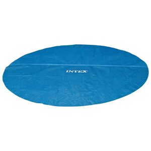Intex Cobertura para piscina solar 206 cm polietileno azul