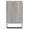 vidaXL Mesas cabeceira 2pcs 40x30x50 cm derivados madeira cinza sonoma