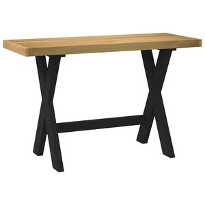 vidaXL Secret&aacute;ria NOAIN com pernas forma X 120x50x75 cm pinho maci&ccedil;o