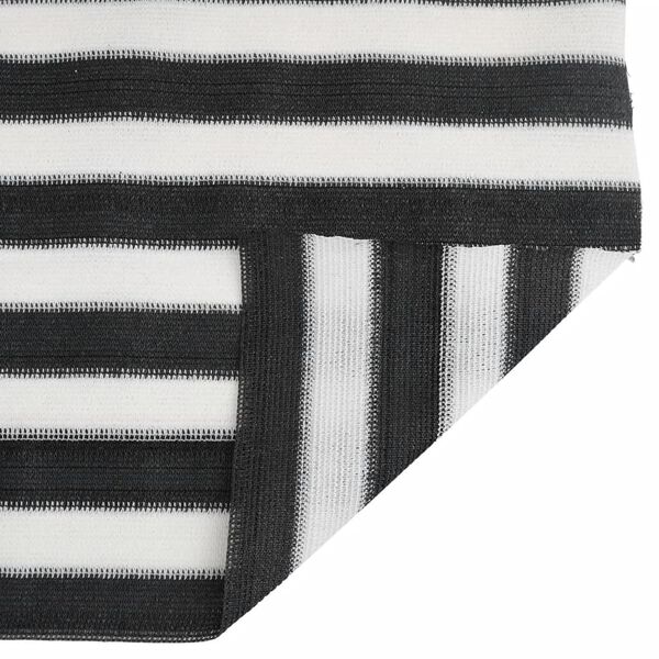 vidaXL Rede de privacidade PEAD 150 g/m² 2x25 m antracite e branco