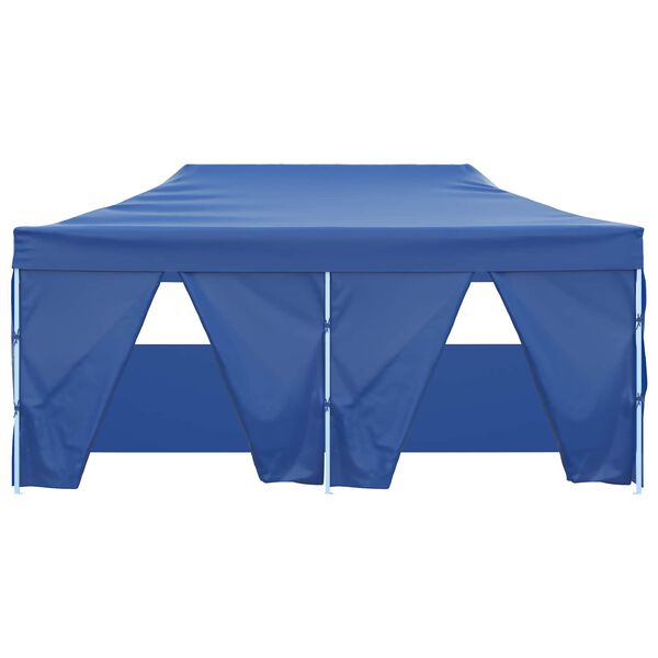 vidaXL Tenda de Festa Azul 291 x 580 x 315 cm Tecido Oxford