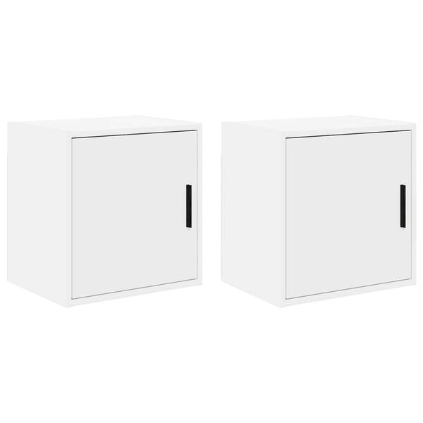 vidaXL Arm&aacute;rios de parede para garagem 2 pcs derivados de madeira