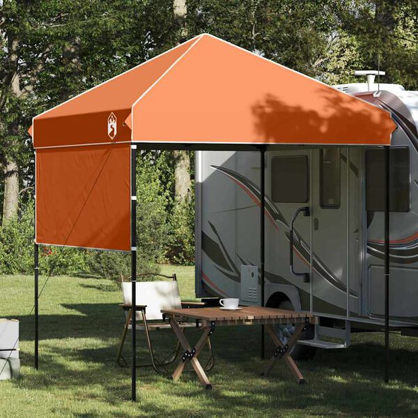 vidaXL Tenda de Cobertura Pop-Up Laranja 200 x 200 cm tecido