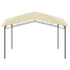 vidaXL Gazebo de jardim 4x4x2,9 m 180g/m&sup2; creme