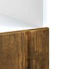 vidaXL Armário Forno Lucca derivados de madeira carvalho fumado