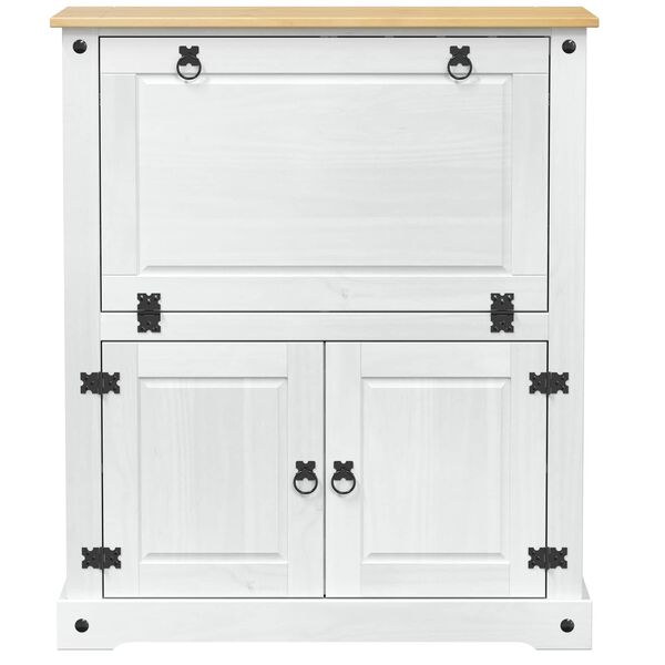 vidaXL Arm&aacute;rio de Vinho Branco 97 x 45 x 114 cm