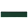 vidaXL Abrigo de jardim 257x779x181 cm a&ccedil;o galvanizado verde