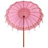 vidaXL Parasol Balin&ecirc;s Rosa 215 x 215 x 260 cm