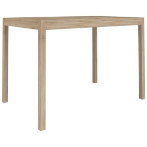 vidaXL Mesa de jantar 110x70x75 cm madeira de ac&aacute;cia maci&ccedil;a