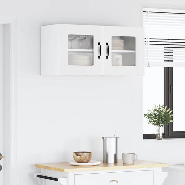 vidaXL Arm&aacute;rio de Cozinha Kalmar Branco 80 x 31 x 40 cm